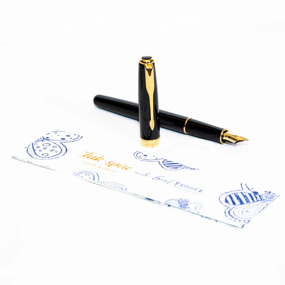 PARKER SONNET PEN GT LAQUE BLACK SN28